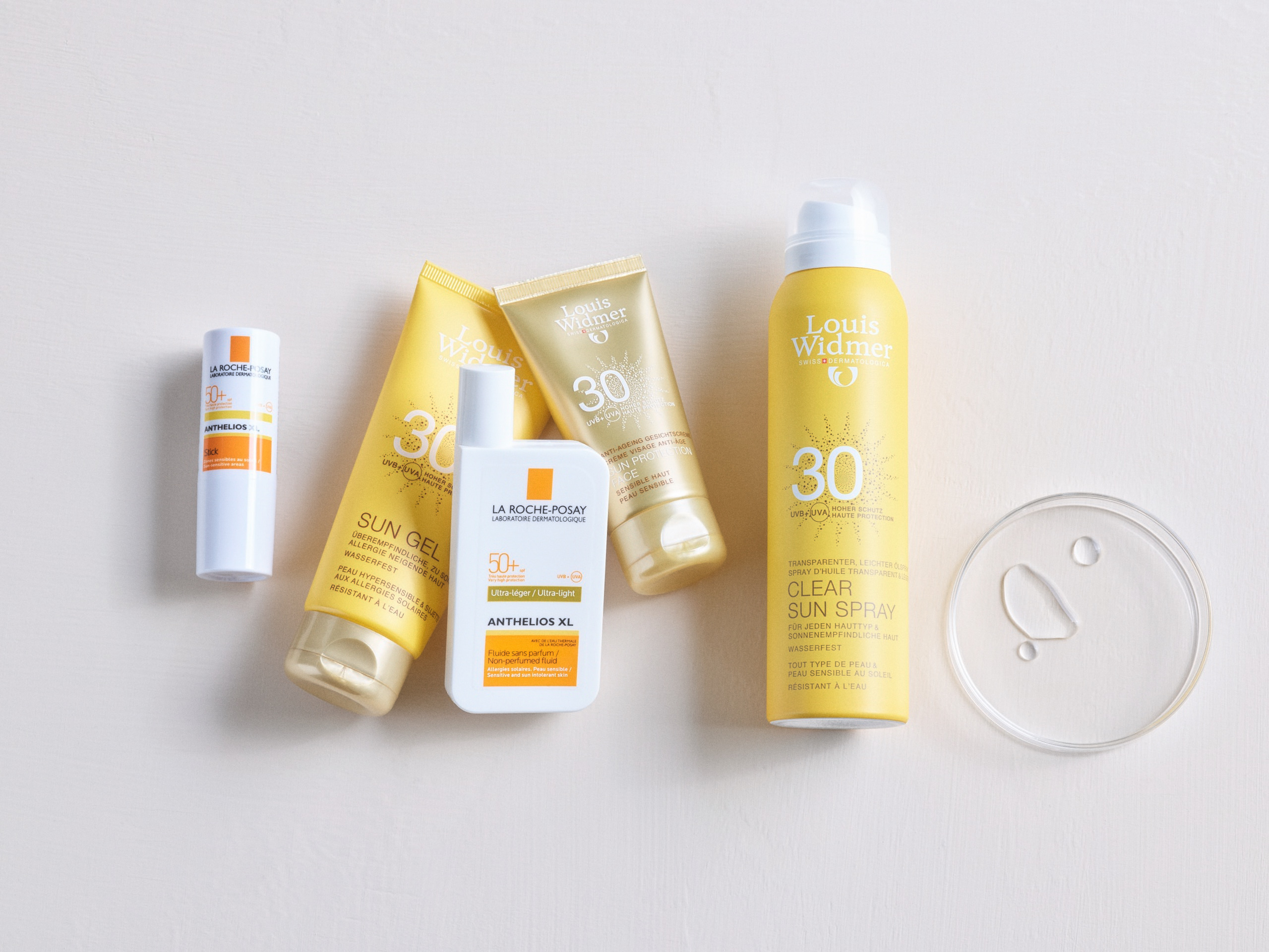 Aurinkovoiteilla ja -suojatuotteilla suojaat ihoasi auringolta UV30 + UV50