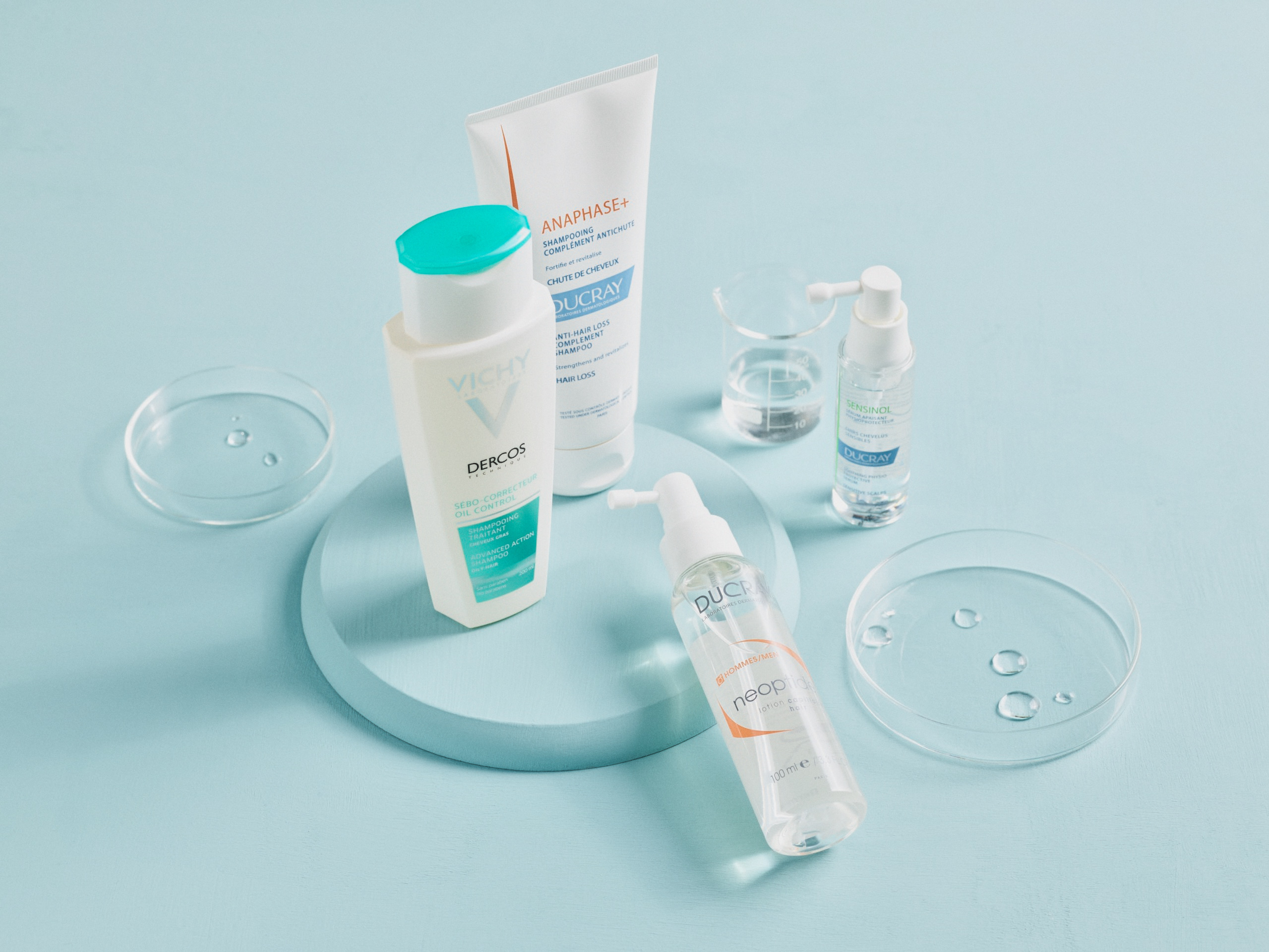 Shampoot ja hoitoaineet edistävät tervettä hiuspohjaa ja hiuksia