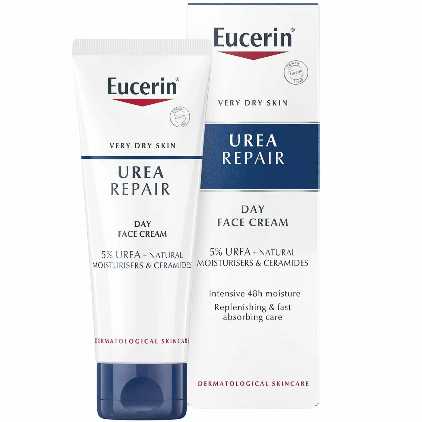 Eucerin Urearepair 5% Urea Day Face Cream 50 ml