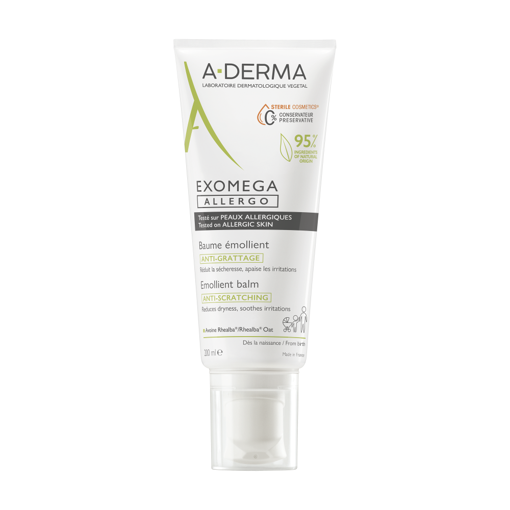 A-DERMA EXOMEGA ALLERGO Emollient Balm 200ml