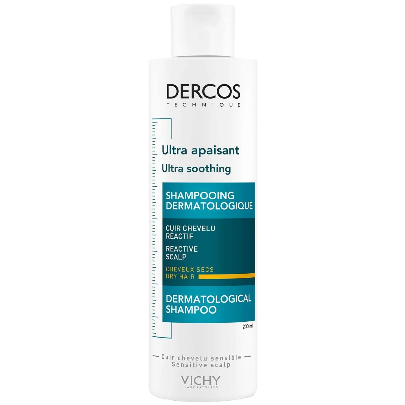 Vichy DERCOS Technique Ultra-Soothing Dermatological Shampoo 200 ml