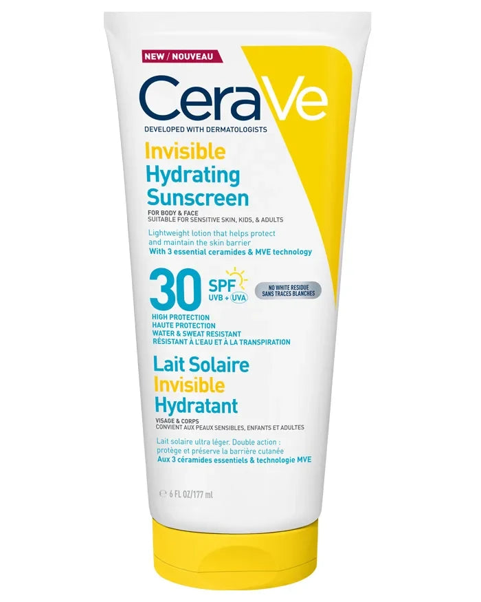 CeraVe Invisible Hydrating Sunscreen SPF30 117 ml