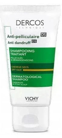 Vichy DERCOS Technique Anti-Dandruff DS Dermatological Shampoo Dry hair 50 ml TUOTELAHJA