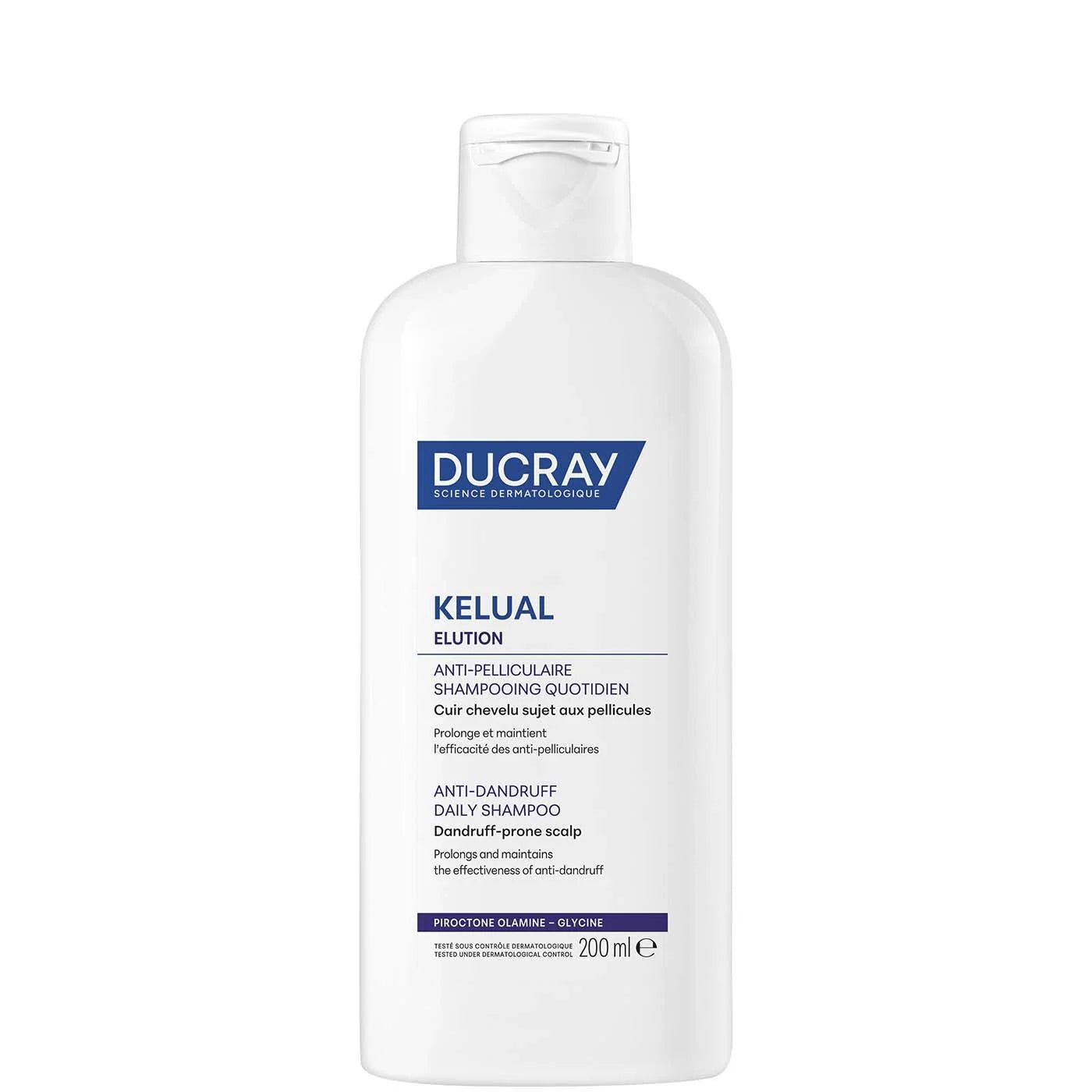 DUCRAY KELUAL ELUTION Anti-Dandruff Daily Shampoo 200 ml