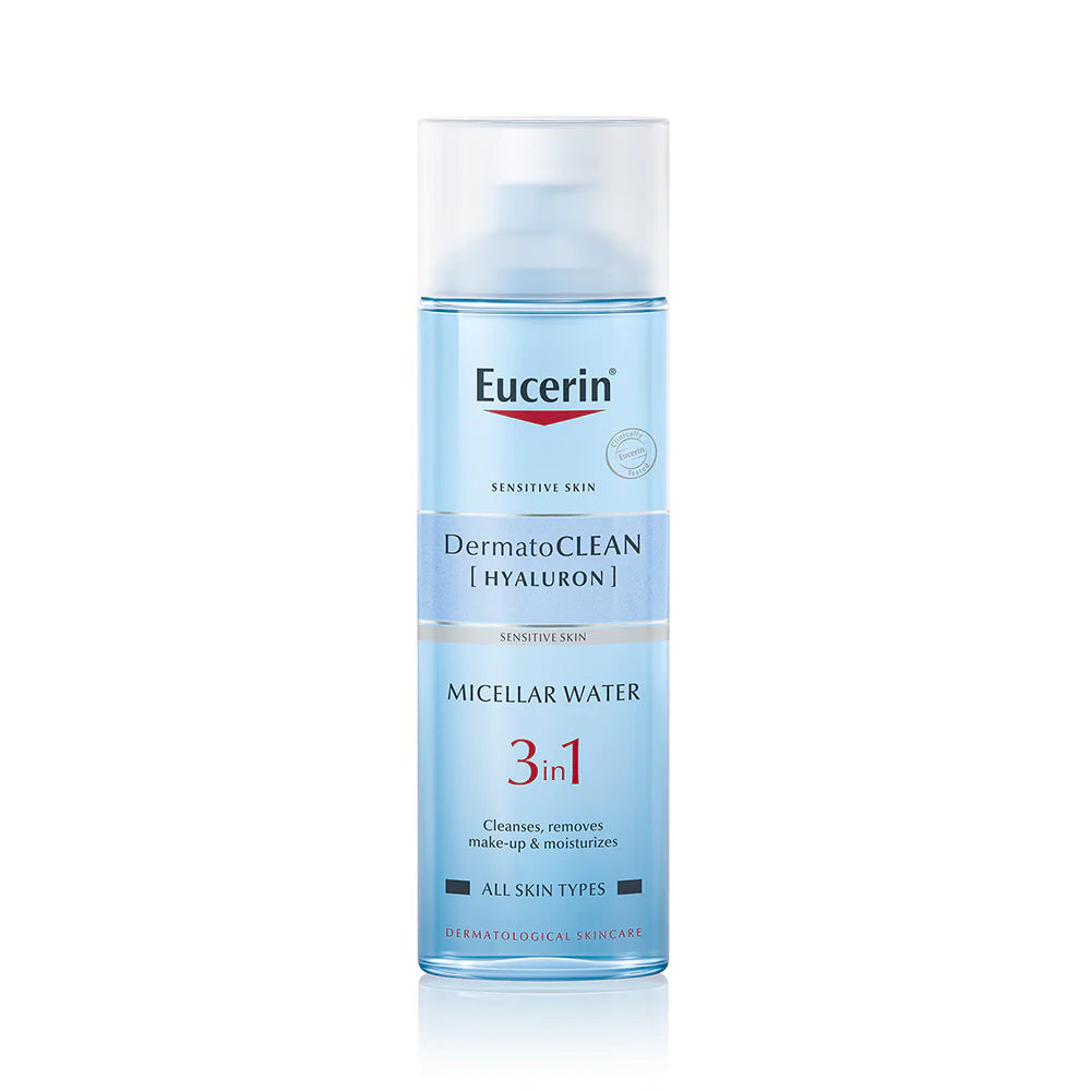 Kampanjalahja: Eucerin DermatoCLEAN [HYALURON] Micellar Water 3 in 1, 200 ml