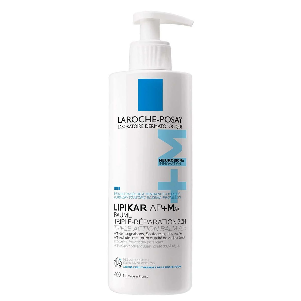 La Roche-Posay LIPIKAR AP+Max Triple-Repair Balm 72H 400 ml