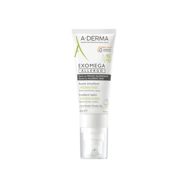 A-DERMA EXOMEGA ALLERGO Emollient Balm 40 ml