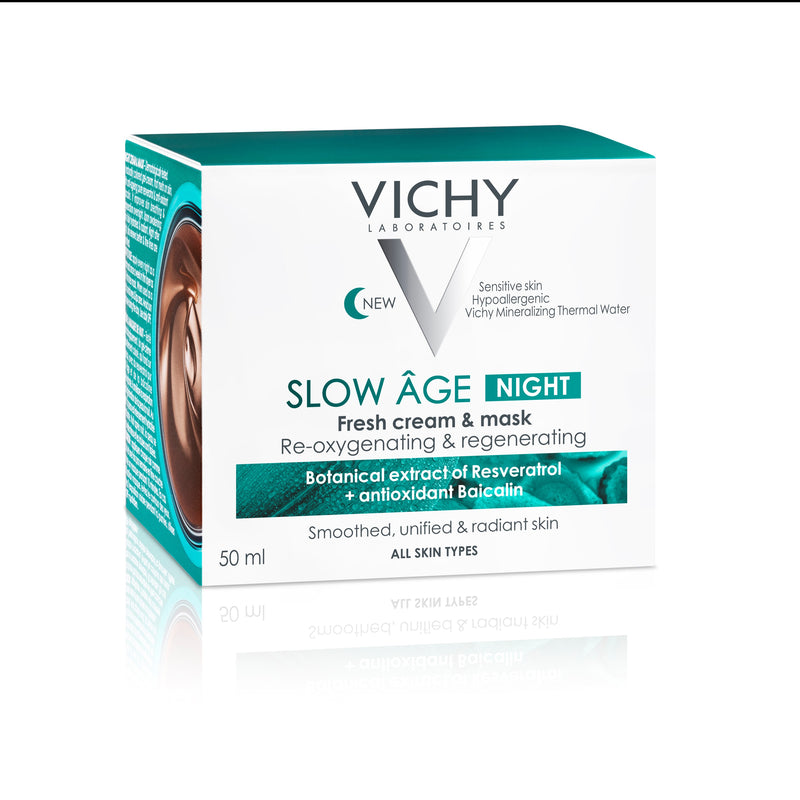 Vichy SLOW ÂGE Night Fresh Cream & Mask 50 ml