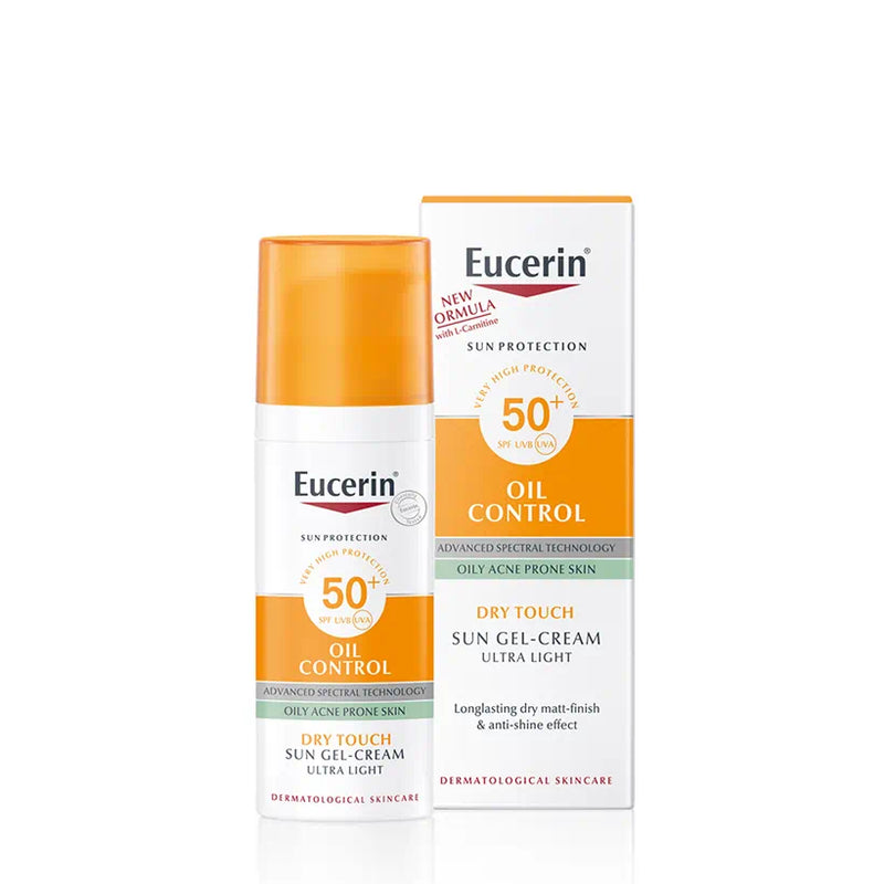 Eucerin Oil Control Sun Gel-Cream SPF 50+ 50 ml