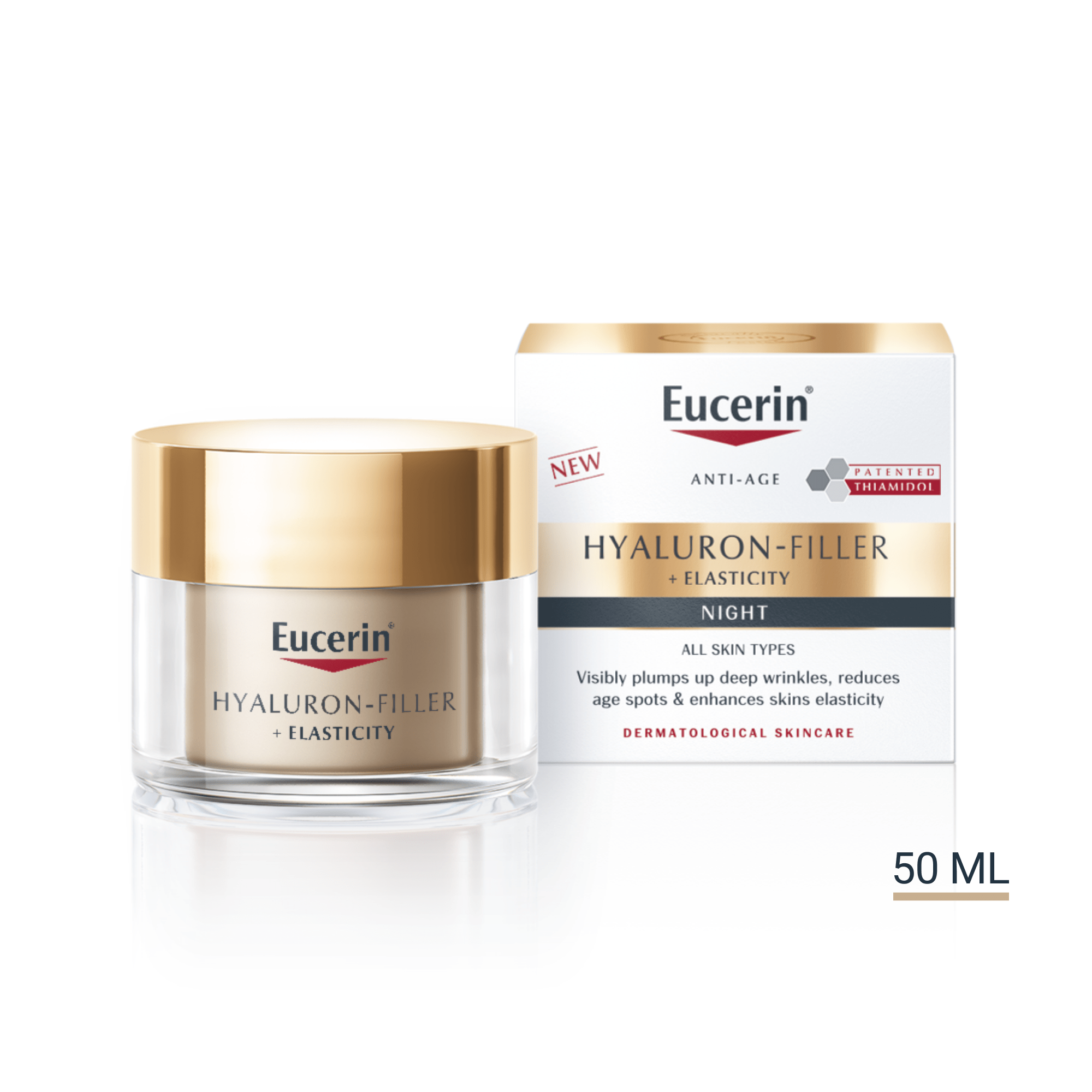 Eucerin Hyaluron-Filler + Elasticity Night Cream 50 ml