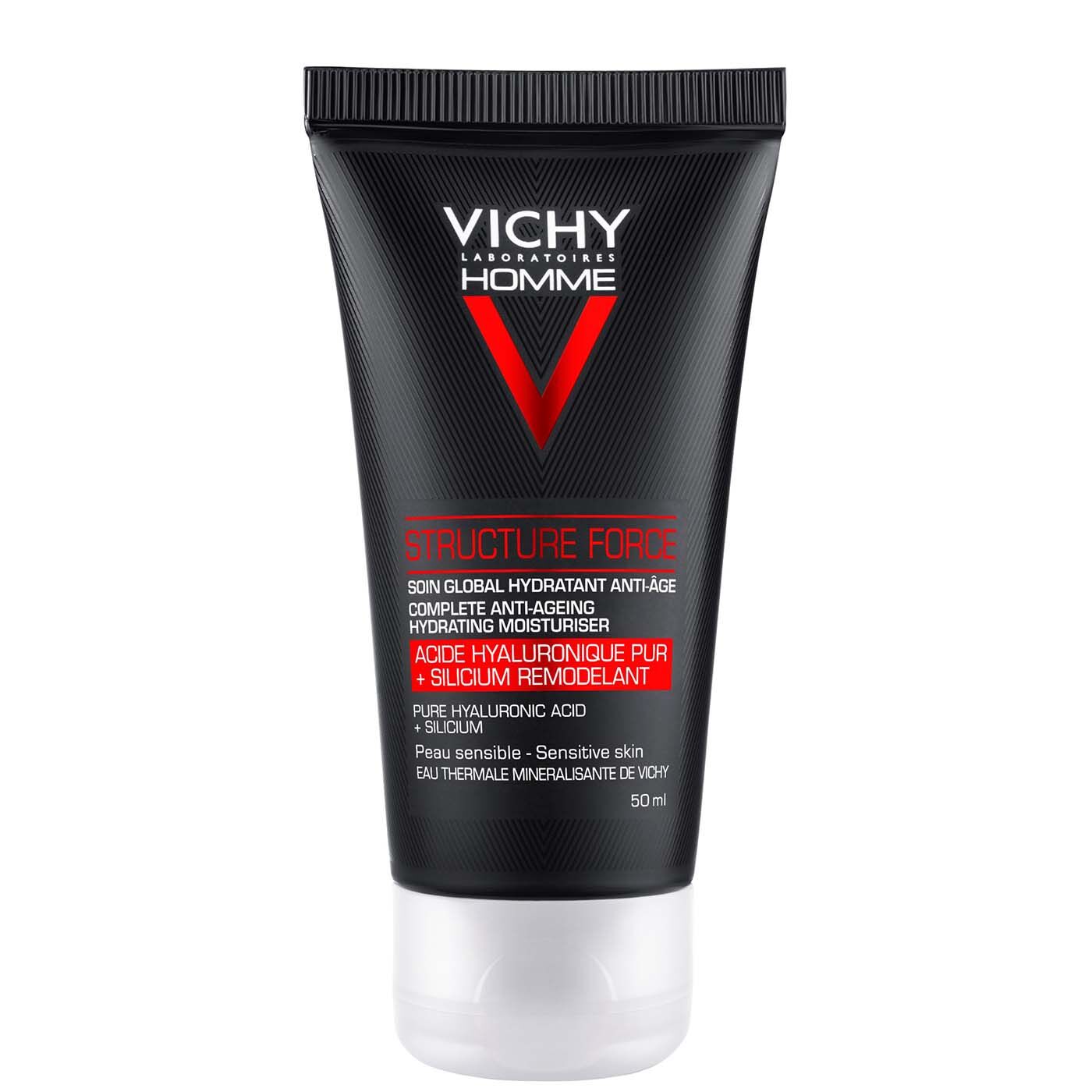 Vichy HOMME STRUCTURE FORCE Complete Anti-Ageing Hydrating Moisturiser 50ml