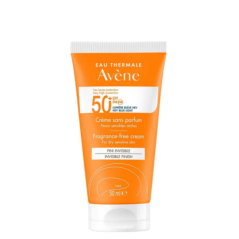 Avène Sun Fragrance-free Cream SPF 50+ 50 ml